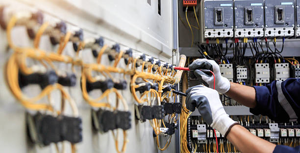 Professional Electrician technician working in Spirit Lake, ID